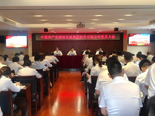 公司召開黨員大會增補黨委委員、紀委委員